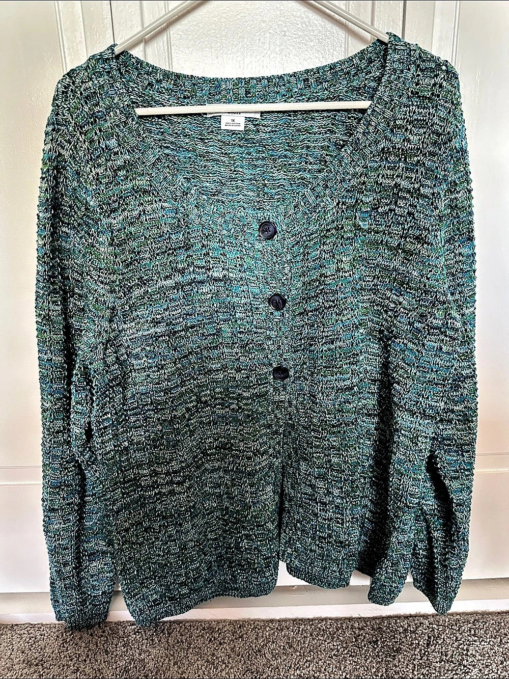 Liz Claiborne Women's Cotton Knit Sweater Size 1X Like New